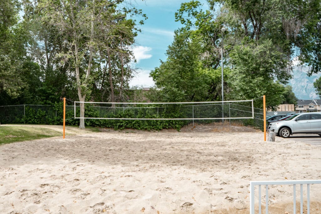 Apartment Sand Volleyball Court